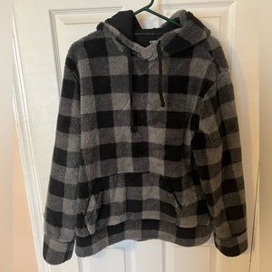 Express Sherpa hoodie